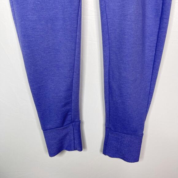 New Free People Movement Small Purple Sunny Skinny Cuffed Sweatpants Drawstring - Picture 4 of 11